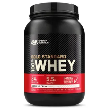 Optimum Nutrition Cookies and Cream Whey Protein Powder