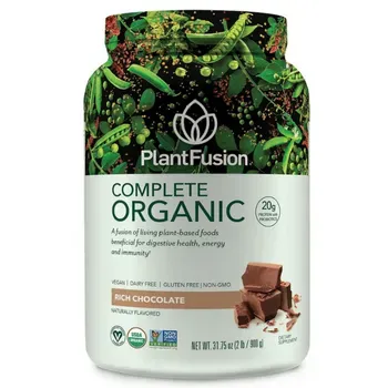 PlantFusion Organic Plant-Based Pea Protein Powder