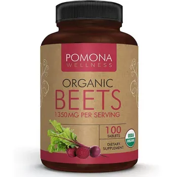 Pomona Wellness Organic Beet Root Tablets