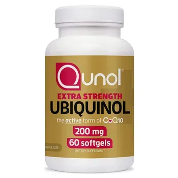 Qunol Ubiquinol CoQ10 200mg Softgels