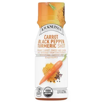 R.W. Knudsen Organic Carrot Black Pepper Turmeric Juice Shots