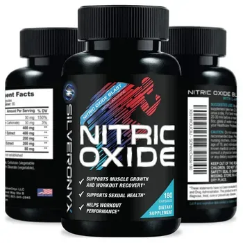 SilverOnyx Extra Strength Nitric Oxide Supplement