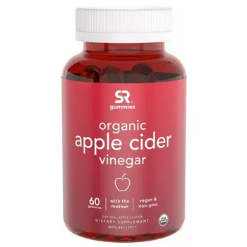 Sports Research Organic Apple Cider Vinegar Gummies with The Mother