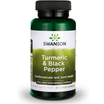 Swanson Organic Turmeric & Black Pepper