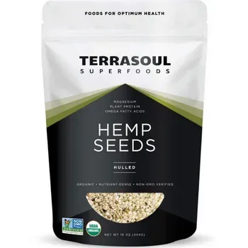 Terrasoul Superfoods Organic Hemp Seeds