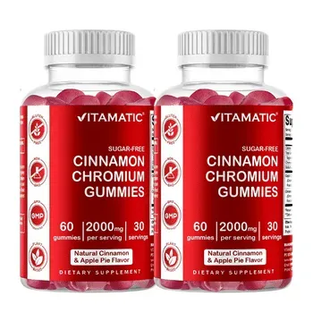 Vitamatic Sugar Free Chromium Gummies with Ceylon Cinnamon