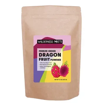 Wilderness Poets, Freeze-Dried Dragon Fruit Powder