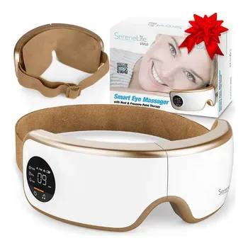 SereneLife Eye Massager with Heat and Compression