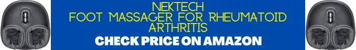 NEKTECH Foot Massager For Rheumatoid Arthritis Display