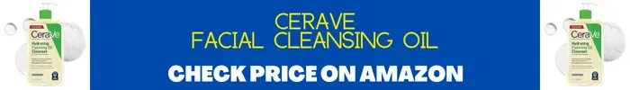 Cerave Facial Cleansing Oil Display