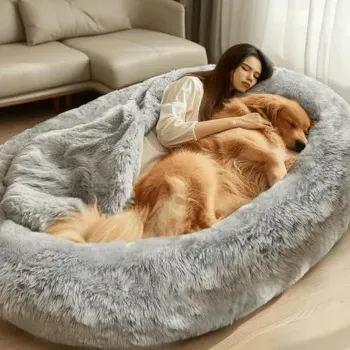 Cozzze Human Dog Bed